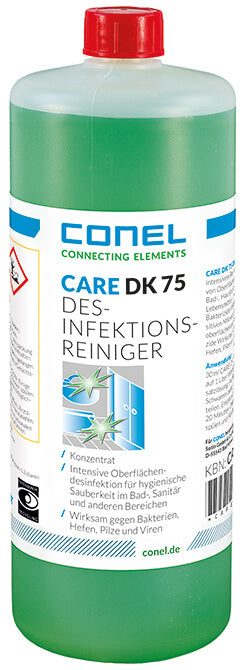DK 75 Desinfektionsreiniger 1 Ltr. Flasche Konzentrat CARE CONEL