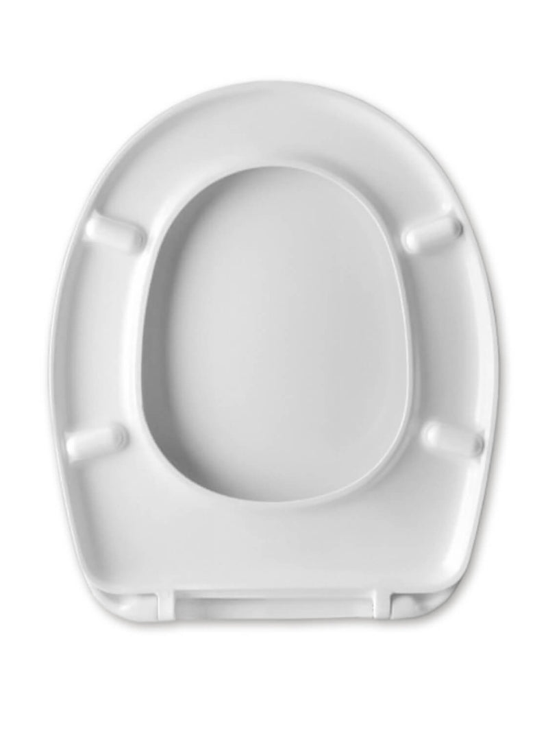 WC-Sitz clivia für Stand-WCs Edelstahlscharnier weiss VIGOUR